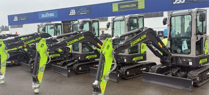 JBB Assets fortalece su flota con excavadoras Zoomlion Noticias Maquinaria