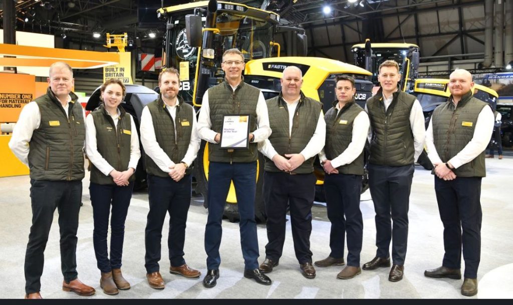 JCB recibe el Premio de Oro a la Máquina del Año en LAMMA 2026 noticias Maquinaria