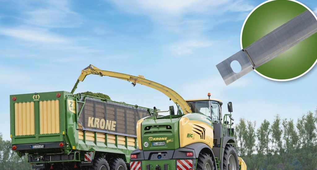 KRONE presenta nueva contracuchilla para las picadoras BiG X noticias maquinaria
