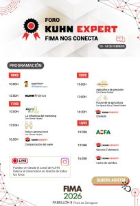 KUHN programa del Foro KUHN EXPERT_ “FIMA nos conecta” Noticias Maquinaria