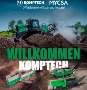 MYCSA distribuidor oficial Komptech en España y Portugal noticias maquinaria