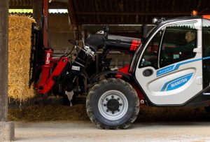 Manitou España con el manipulador eléctrico MLT 625e en FIMA noticias maquinaria