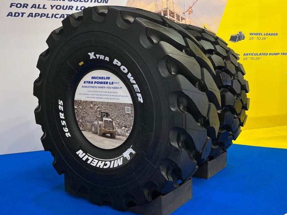 Michelin presenta el MICHELIN XTRA POWER L5 26.5 R25 Noticias Maquinaria