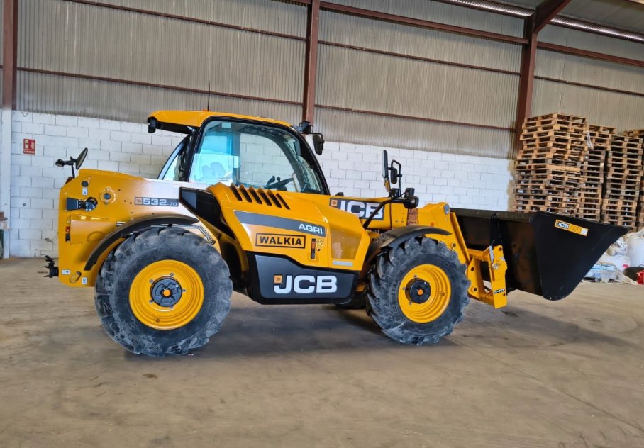 WALKIA entrega un manipulador JCB 532-70 Agri noticias maquinaria