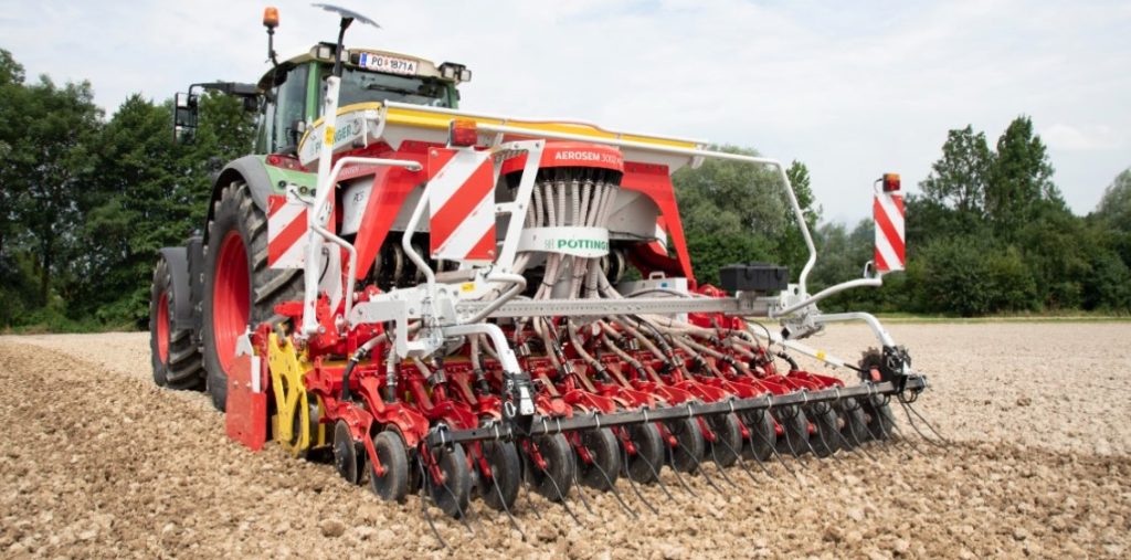 Alta versatilidad y precisión de la AEROSEM A de PÖTTINGER noticias maquinaria