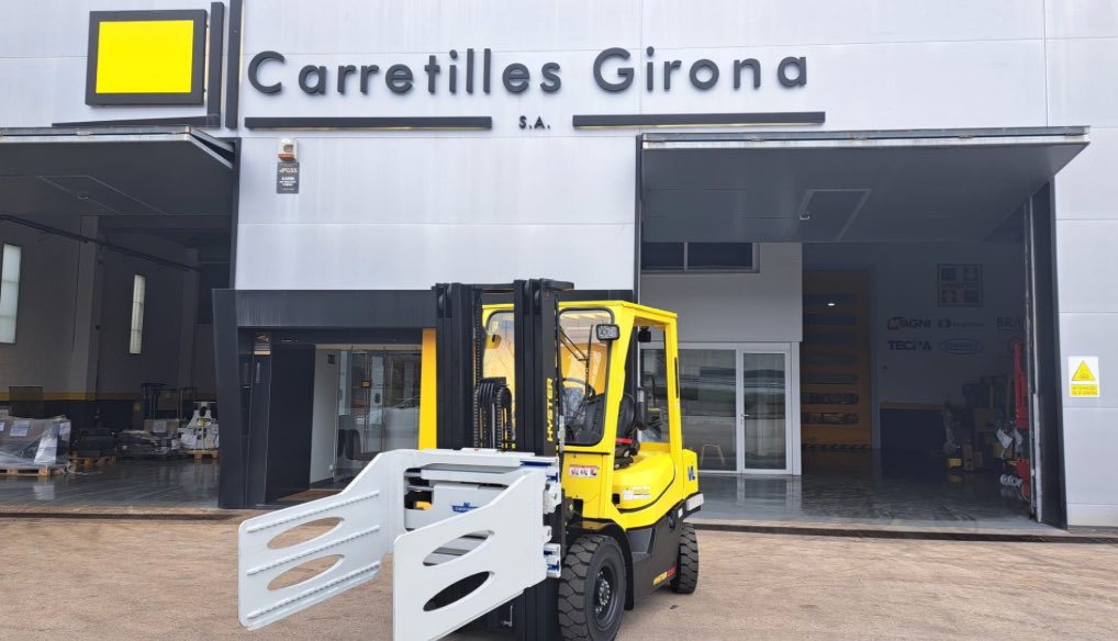 CARRETILLES GIRONA presenta una nueva solución para el sector del reciclaje noticias maquinaria