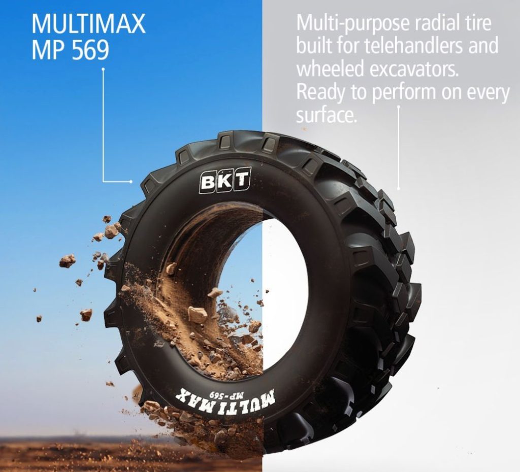 El neumático de de alto rendimiento de BKT MULTIMAX MP 569 noticias maquinaria