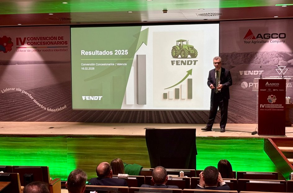 Fendt pone en valor su crecimiento en la Convención de AGCO Iberia noticias maquinaria