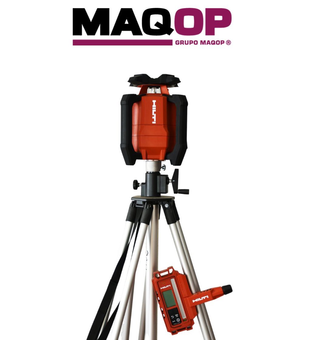 GRUPO MAQOP refuerza su parque con tecnología Metro Láser Hilti noticias maquinaria