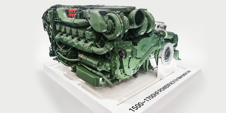 HD Construction Equipment formaliza pedido motores tanques K2