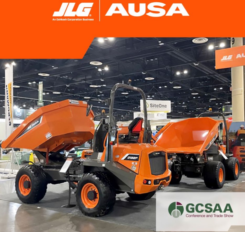 JLG AUSA presenta su D77 Dumper en la GCSAA Conference & Trade Show. noticias maquinaria