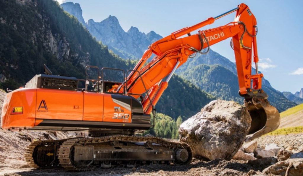 La excavadora Hitachi ZX350LC-7 para un exigente proyecto alpino noticias maquinaria