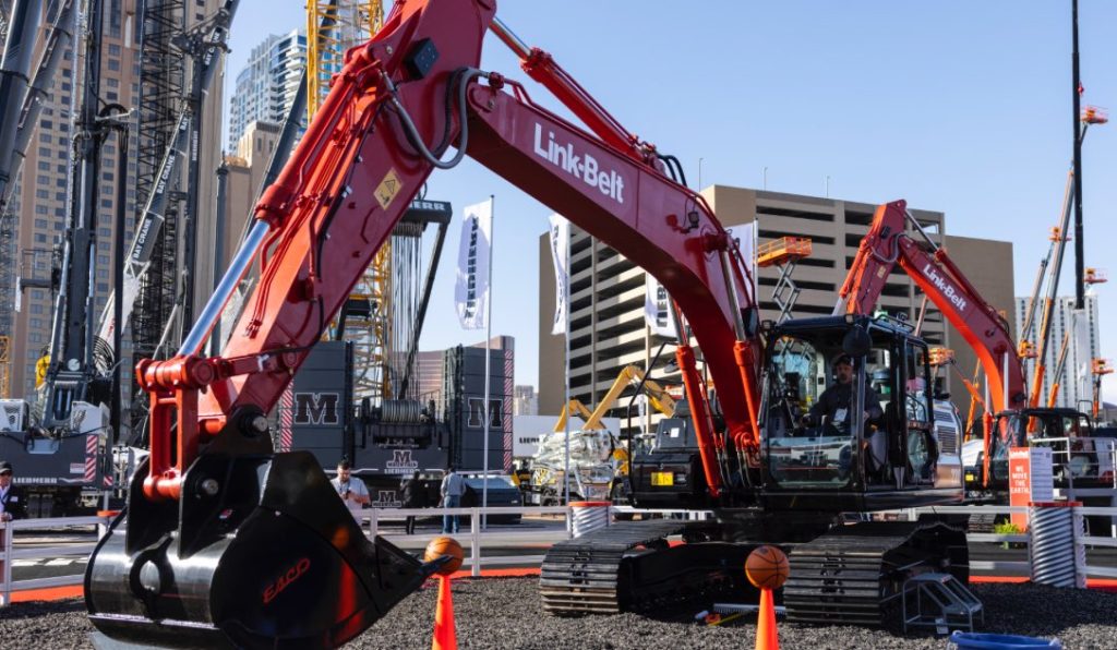Link-Belt presenta nuevas excavadoras y tecnología en ConExpo 2026 noticias maquinaria