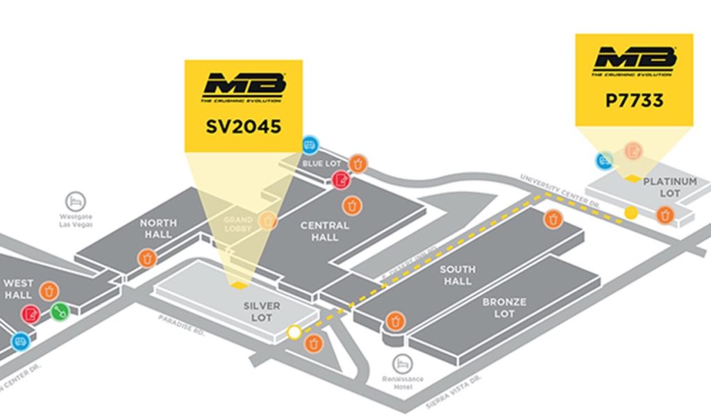 MB Crusher en CONEXPO 2026 con doble espacio noticias maquinaria