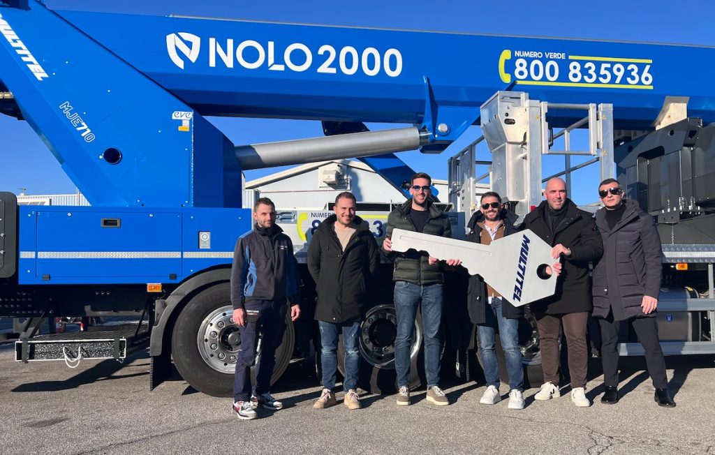 Multitel entrega una MJE 710 a Assogru – Nolo 2000 noticias maquinaria