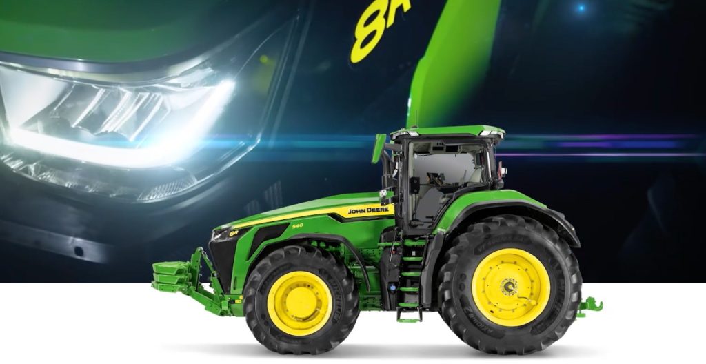 Nuevos modelos de tractores John Deere 8R de alta potencia noticIas maquinaria