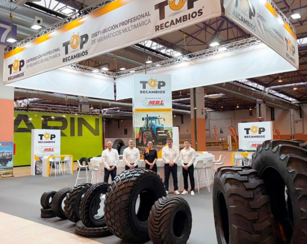 Top Recambios expone los neumáticos MRL Tyres en FIMA noticias maquinaria