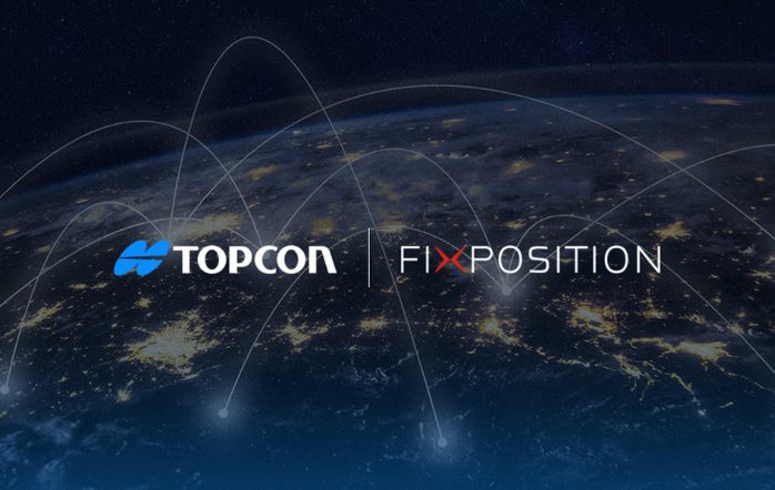 Topcon Positioning Systems y Fixposition anuncian acuerdo noticias maquinaria