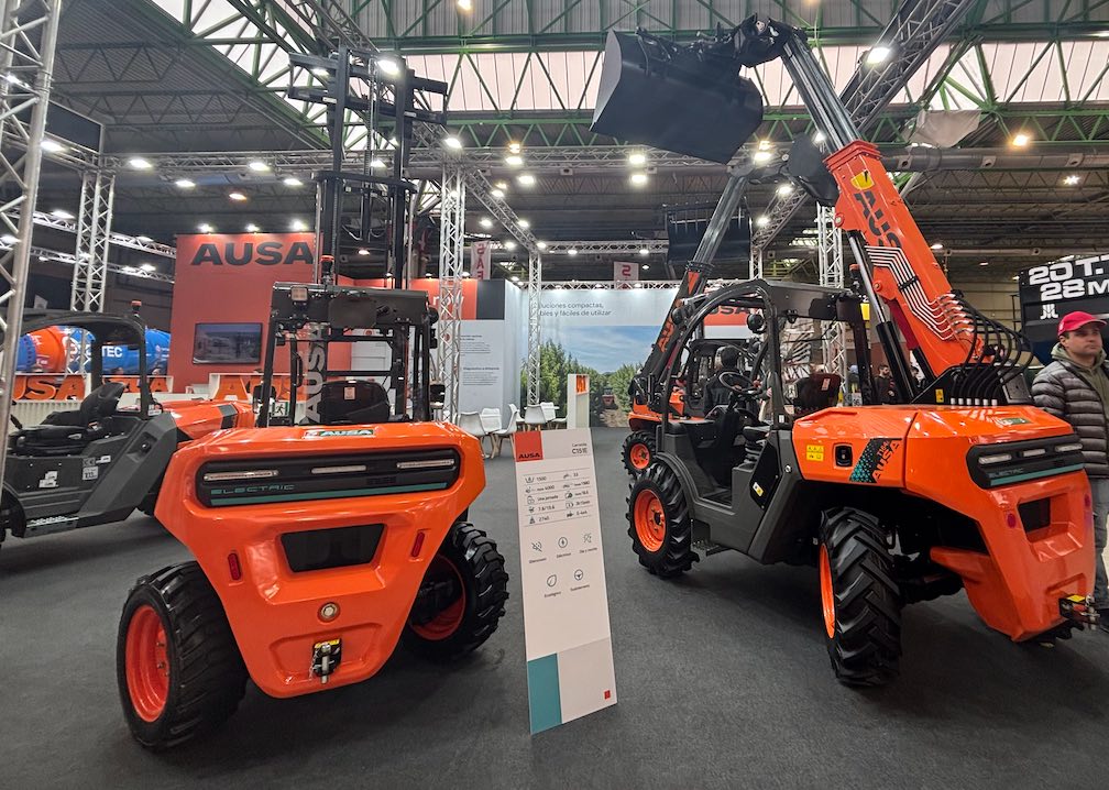 AUSA muestra su gama eléctrica en FIMA 2026 noticias maquinaria