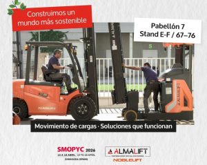 Almalift en SMOPYC 2026 con una destacada selección de equipos noticias maquinaria
