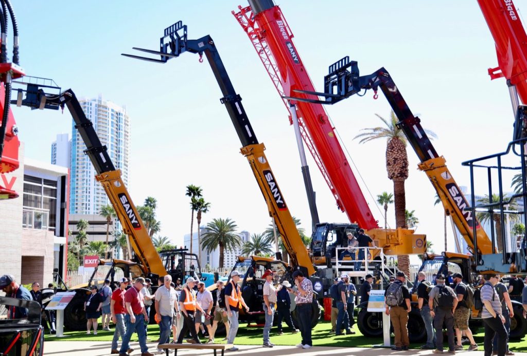 Despliege de máquinas SANY en CONEXPO-CON_AGG noticias maquinaria