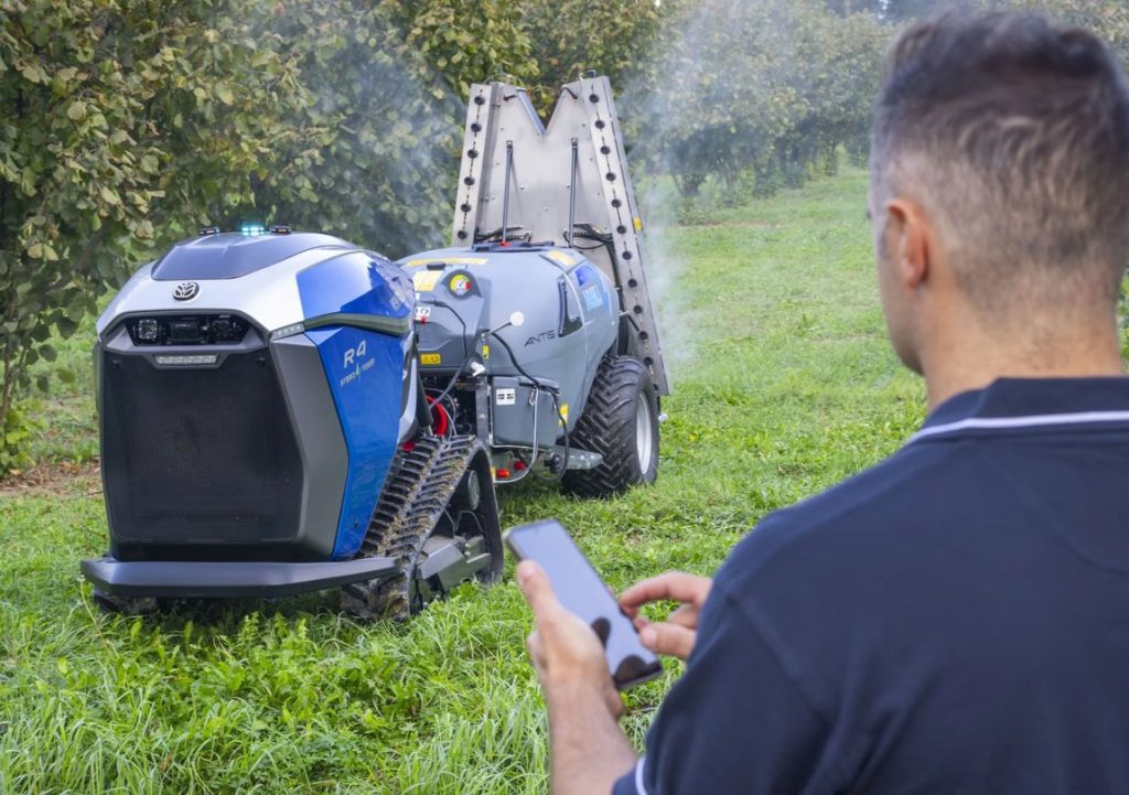 El robot autónomo R4 de New Holland para cultivos especiales noticias maquinaria
