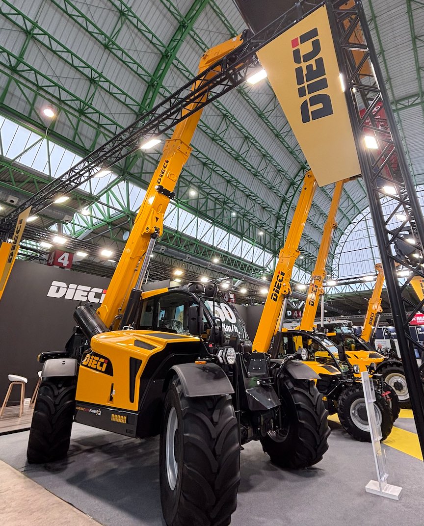 El telescópico Agri Max Power X2 de Dieci debuta en FIMA 2026 noticias maquinaria