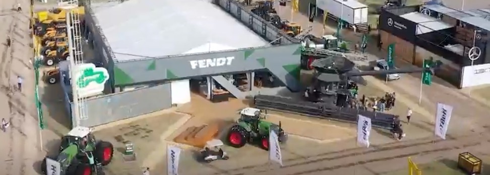 Fendt y Valtra en un stand conjunto en Expoagro 2026 noticias maquinaria
