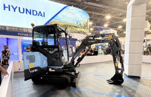 Hyundai presenta excavadora eléctrica HX19E en CONEXPO 2026 noticias maquinaria