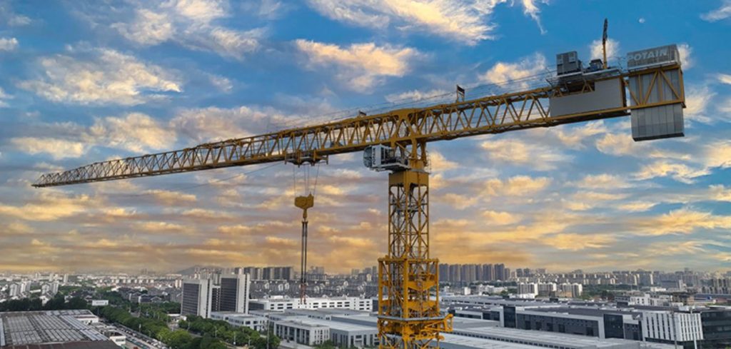 La grúa torre Potain MCT 2205 premiada en Asia noticias maquinaria