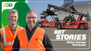 Los neumáticos BKT mantienen el puerto de Estrasburgo noticias maquinaria