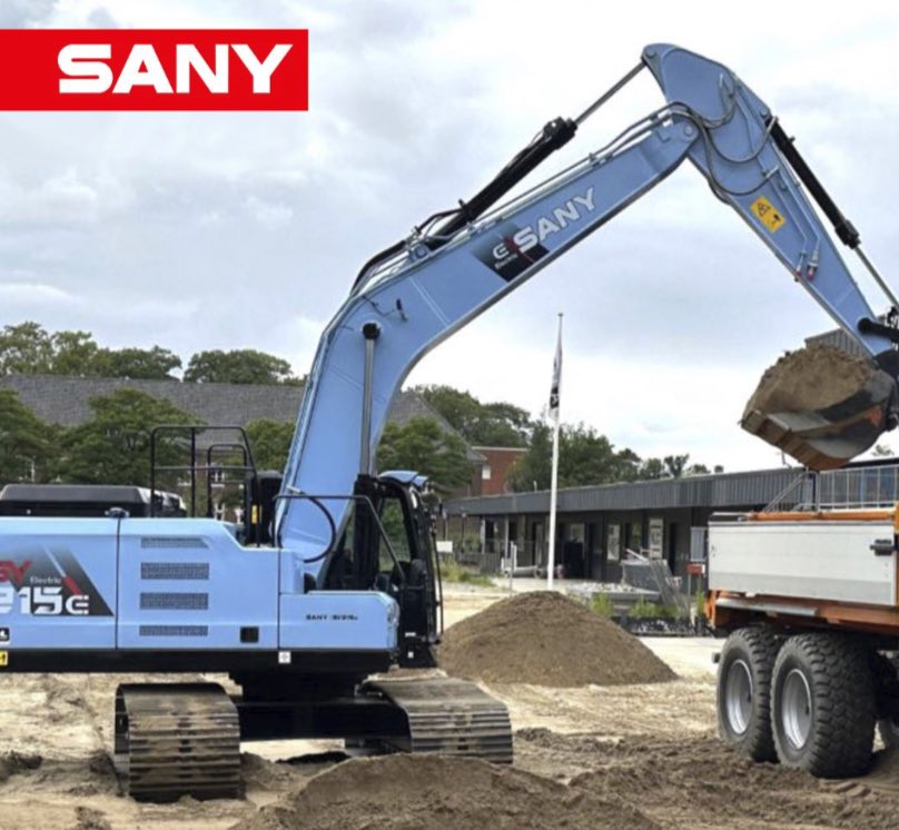 SANY impulsa la electrificación como evolución técnica noticias maquinaria