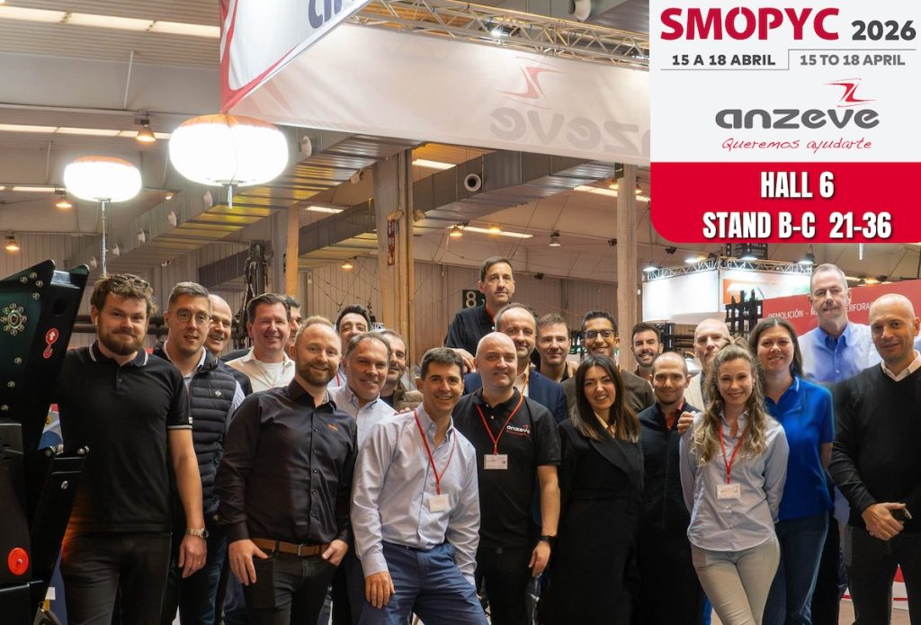 Soluciones de Anzeve en Smopyc 2026 noticias maquinaria