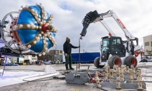 Un “gran felino” Bobcat impulsa el montaje del Circus Krone noticIas maquinaria