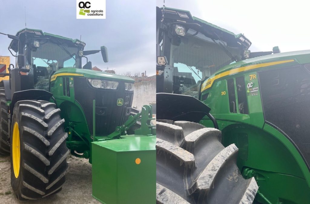 Agrícola Castellana entrega un imponente John Deere 7R noticias maquinaria