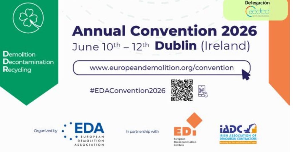 Convención Anual de EDA 2026 en Dublín noticias maquinaria