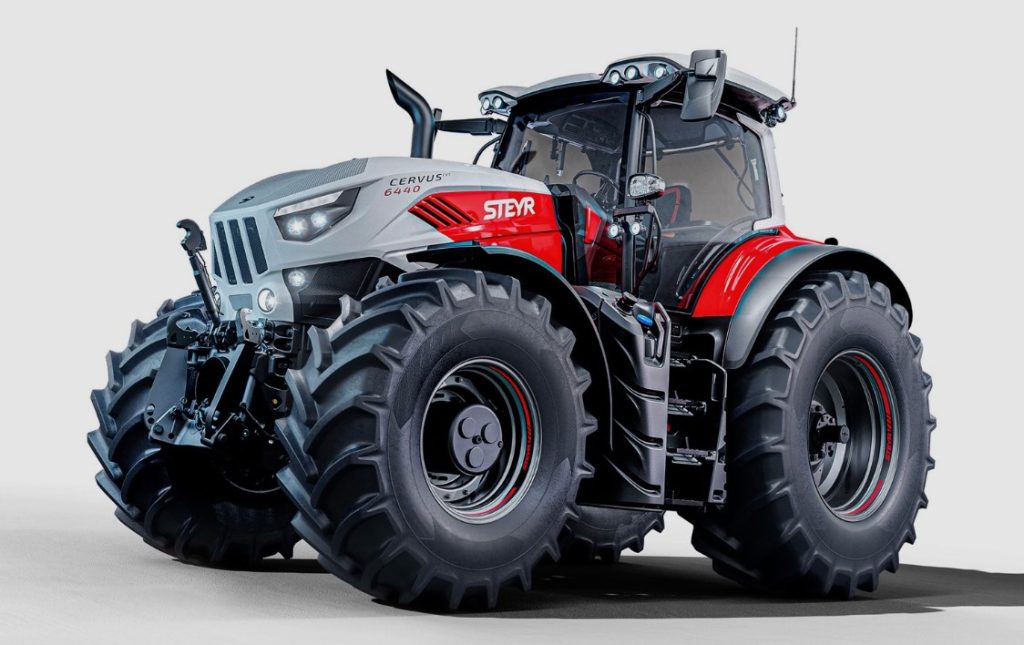 El STEYR Cervus CVT recibe el Red Dot Design Award 2026 noticias maquinaria