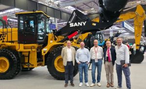 FENAEX en el stand de SANY en SMOPYC 2026 noticias maquinaria
