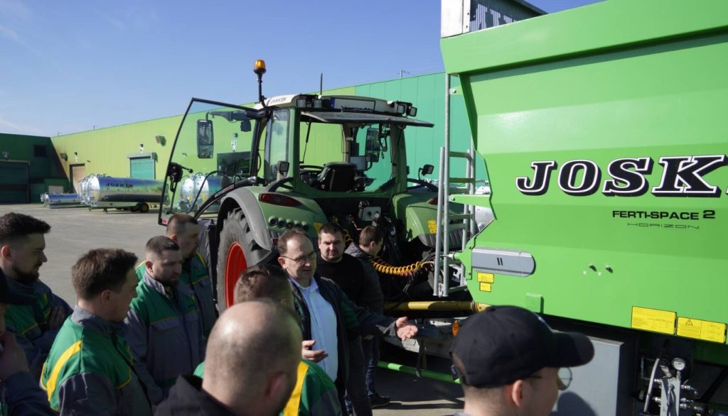 Formación en servicio posventa en Joskin Polska noticias maquinaria