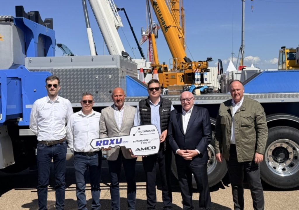 GRUPO ROXU incorpora su tercer RUTHMANN STEIGER® T 900 HF durante SMOPYC 2026. noticias maquinaria
