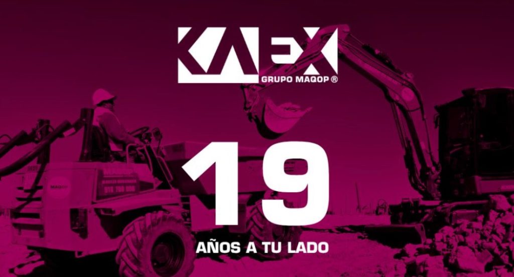 Grupo Maqop celebró el 19º aniversario de Excavaciones KAEX noticias maquinaria