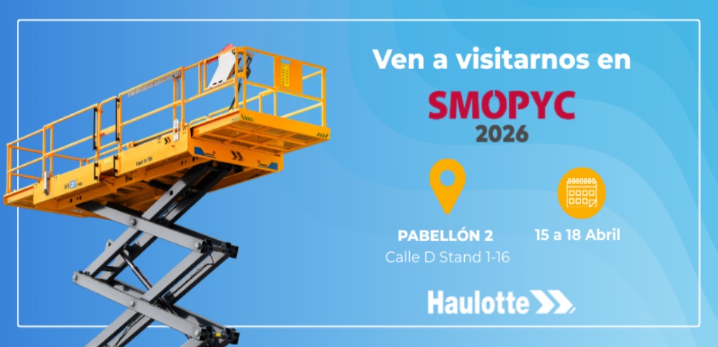 Haulotte en SMOPYC con foco en seguridad eficiencia y sostenibilidad noticIas maquinaria