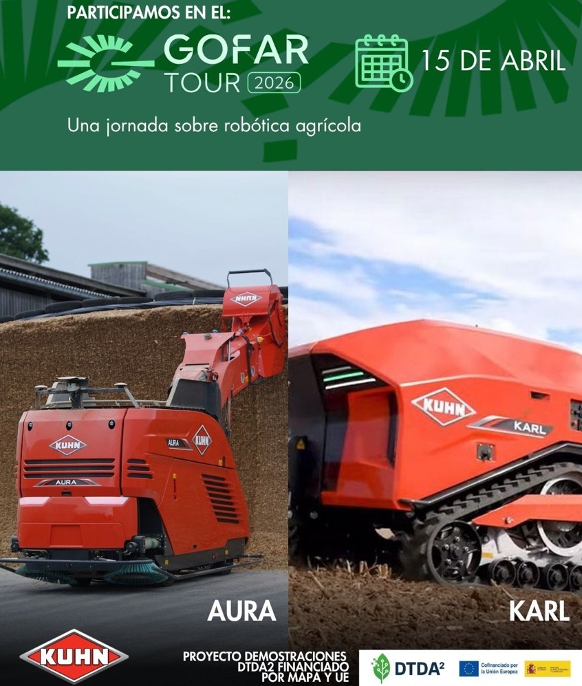 KUHN participará en GOFAR 2026 en Madrid noticias maquinaria