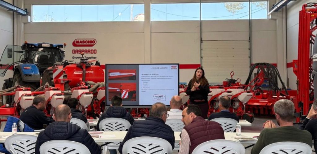 Maschio Gaspardo Ibérica refuerza la formación de su red noticias maquinaria