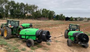 Pulverizadores Fede Futur Qi 9.0 desplegados en el campo andaluz noticias maquinaria