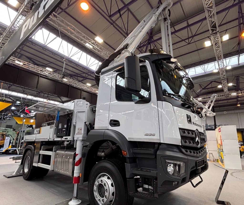 Putzmeister destaca sus equipos de bombeo en Smopyc M27 noticias maquinaria