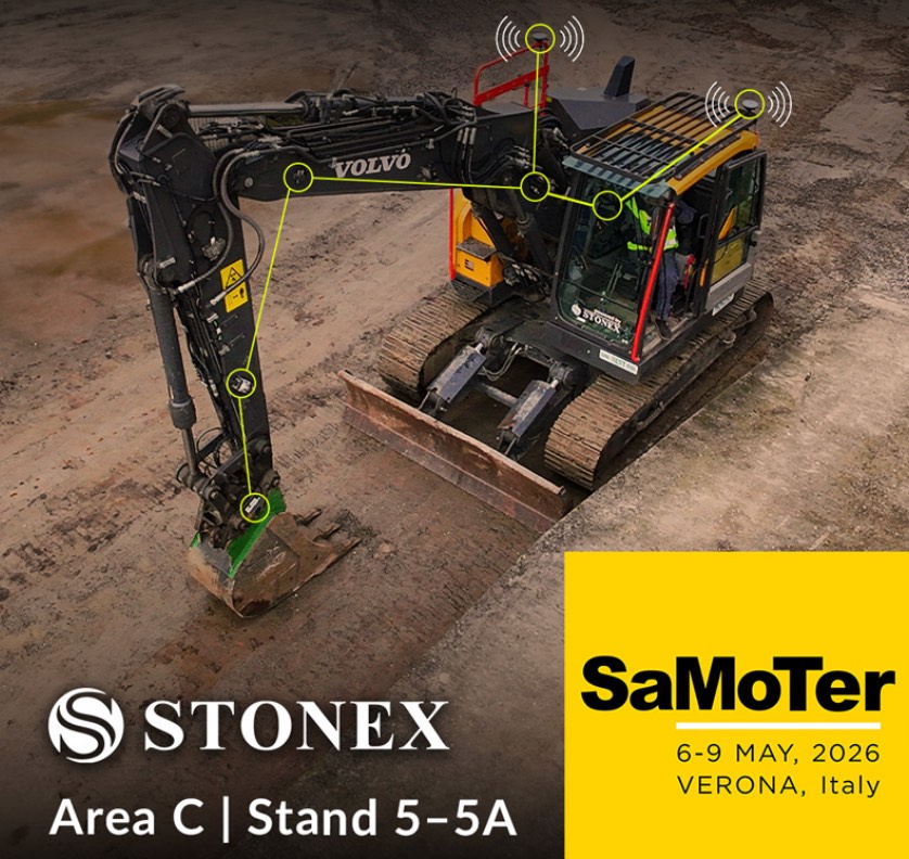 Stonex presentará soluciones control maquinaria en SaMoTer 2026 noticias maquinaria