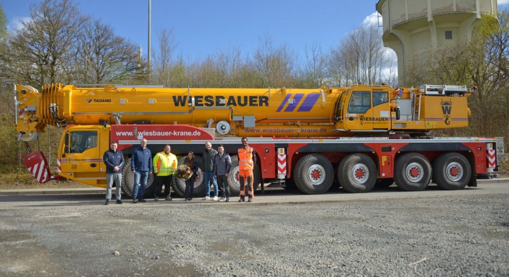 Wiesbauer incorpora su segunda grúa Tadano AC 7.450-1 noticIas maquinaria