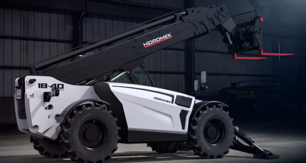 telescópico Hidromek HMK 18-40 TH premio iF Design Award noticias maquinaria