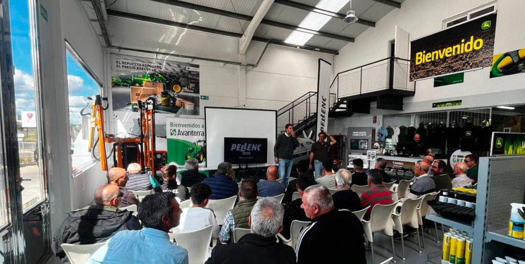 Avanterra Tech presenta vendimiadora TRAX’LINE 3.20 Pellenc noticias maquinaria